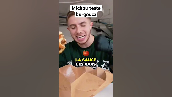 Michou teste les burgers🍔 de valouzz: burgouzz #drole #like #memes #food #michou #valouzz #burger