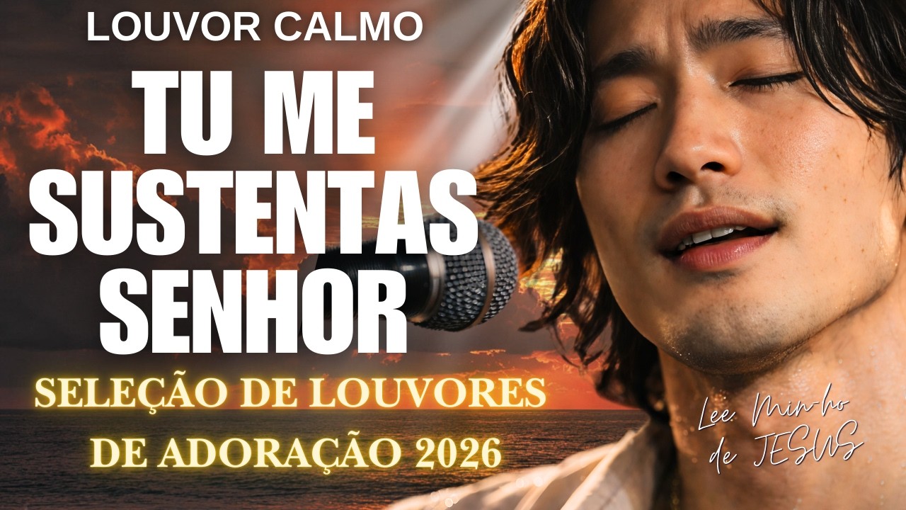 🙏LEE MIN-HO DE JESUS 2026 | Tu Me Sustentas Senhor | Música Gospel e Seleção de Louvores de Adoração