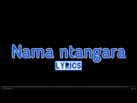 Apollinaire Nama ntangara lyrics