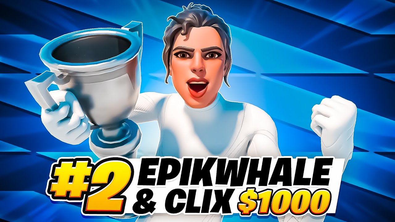 2ND IN CASH CUP FINALS (FT. CLIX) 🥈 | FaZe EpikWhale