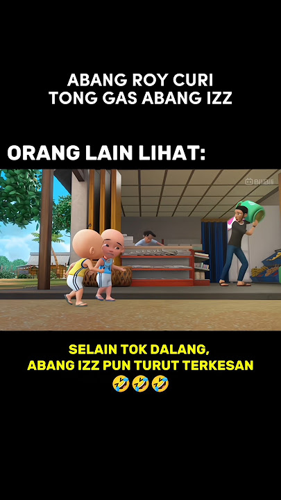 AGAK LAIN SI ABANG ROY NI EMANG🗿🤣🤣 #abangroy #upinipin #memes #lawak funny #memeupinipin #shorts