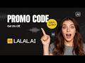 🔥 Lalal.ai Coupon Code - Get FREE Vocal Removal NOW! (EASY)