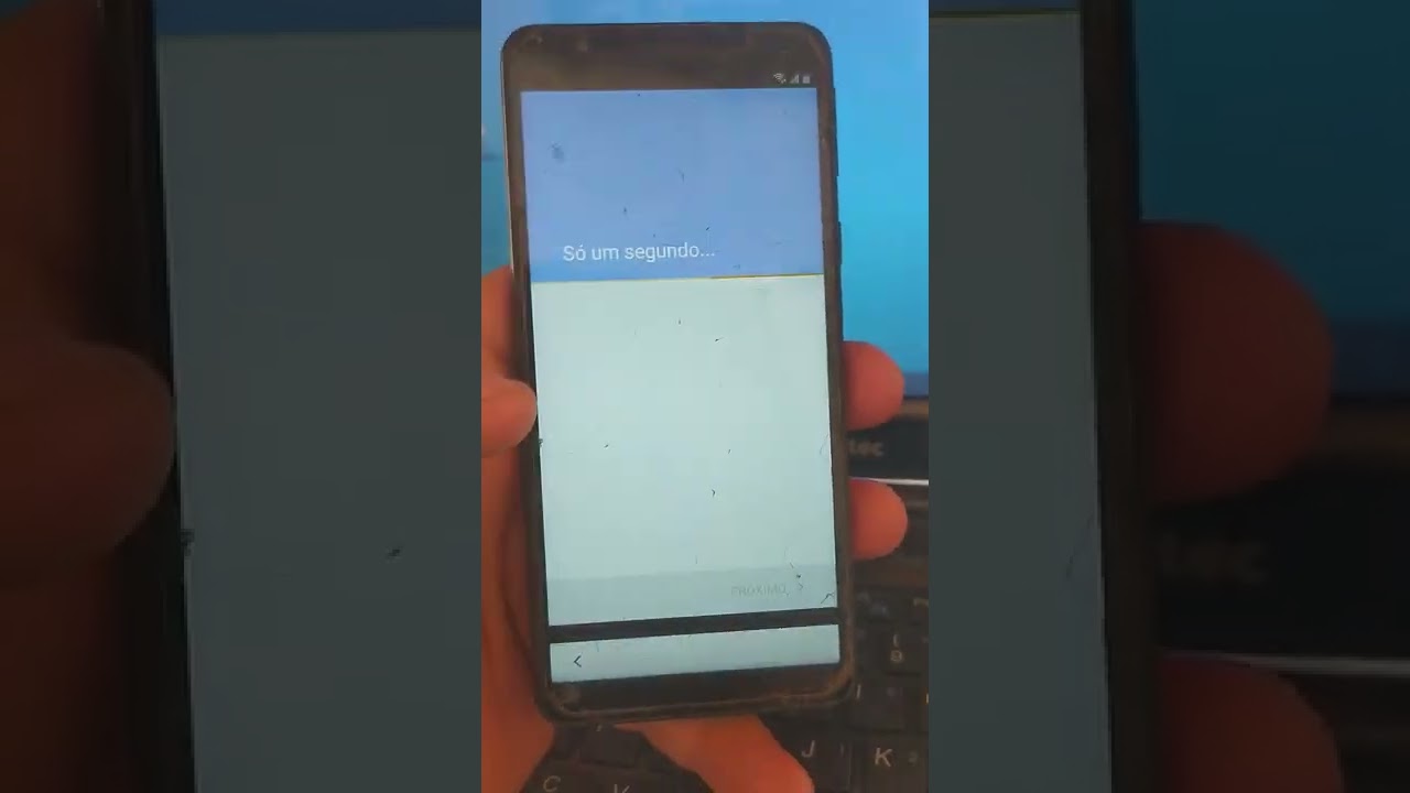 Remoção de conta Google A01 core