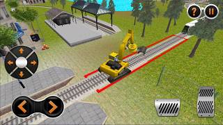 Indian Train City Drive Road Construction Sim - #1 | Android Gameplay (Cartoon Games Network) screenshot 5