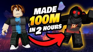 Made 100M in 2 Hours (Noob to Pro) - Roblox Islands
