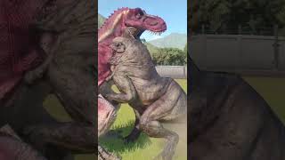 Dinosaur King T.Rex vs Distortus Rex 5.5 🔥🚨‼️🦖🚨Jurassic World Evolution   #dinosaur #xbox