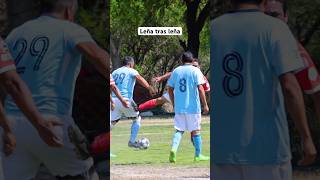 La leñota del barrio 😬 #barrio #futbol #viral #parati #llano #ligamx