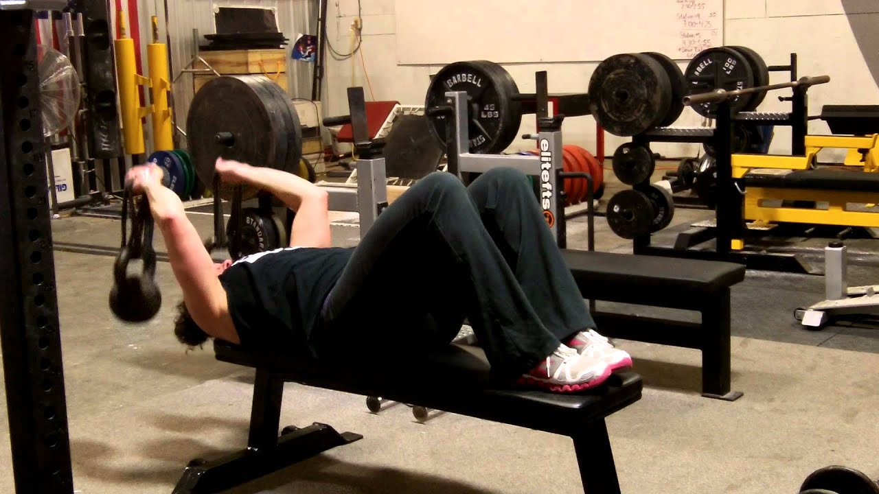 Elitefts.com - Kettlebell Extensions with Bands (Molly Edwards) kettlebells wolverson