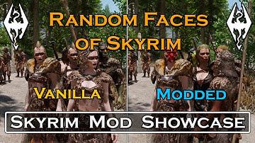 Skyrim Mod - Random Faces of Skyrim - Bandits