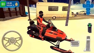 Ski Resort Driving Simulator - New Snowmobile Vehicle Unlocked Android Gameplay screenshot 5
