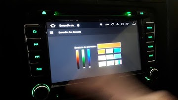 Bouttons color problem on android media navigation system, scenario 2, see description