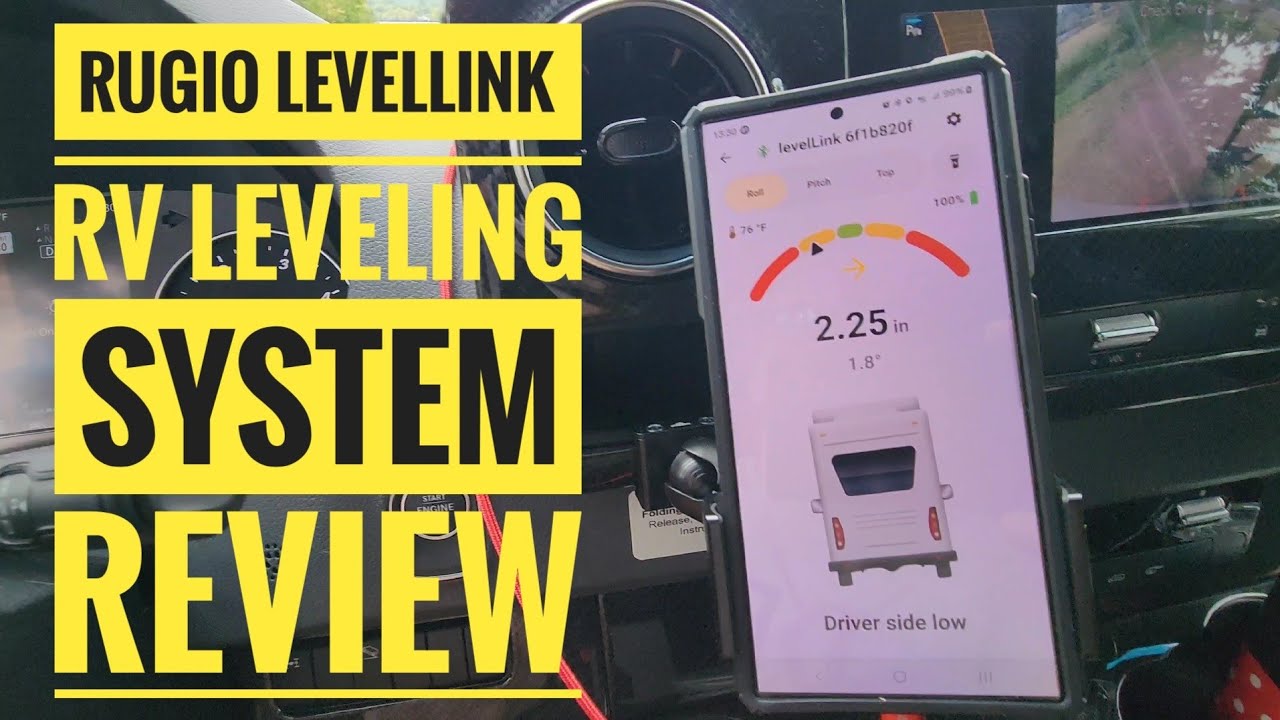 Review: Rugio LevelLink Wireless RV Leveling Assistant - YouTube