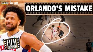 How Cade Cunningham attacked Magic's BIG defense mistake for Pistons in Game 2 | NBA Film Breakdown