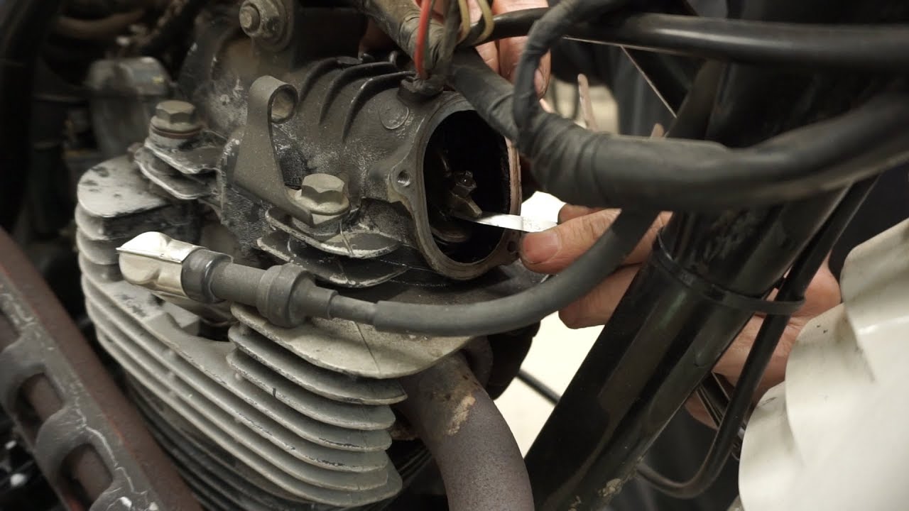 Yamaha XT250 Ventile einstellen Motorservice Inspektion Ventileinstellung Valve adjustment YouTube