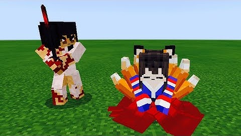 SCP-076 Vs. SCP-953 in Minecraft PE