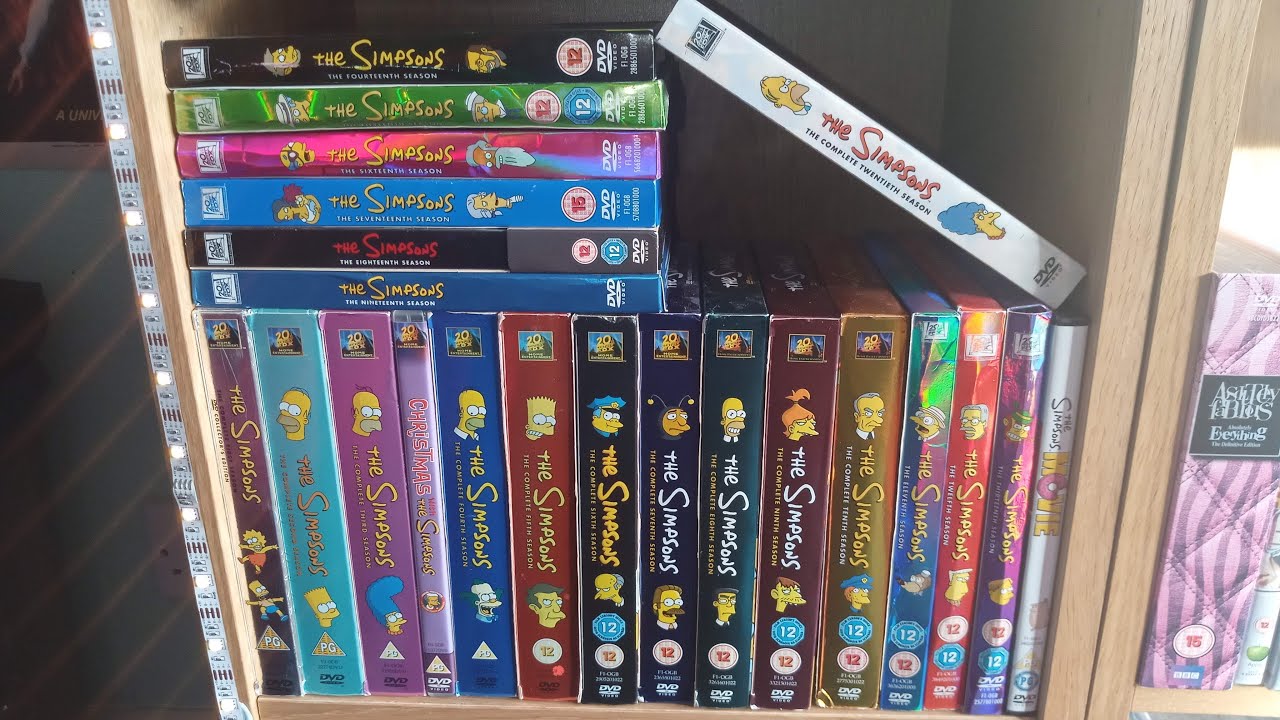 The Simpsons DVD Collection Is Complete - YouTube