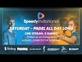 Speedy Invitational - Saturday, 5 games