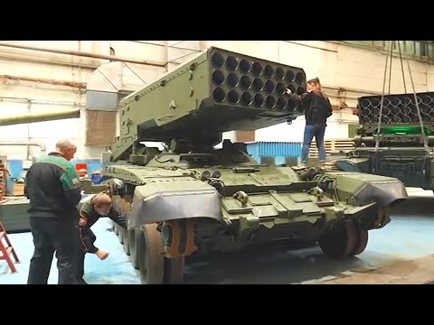 Огнеметную систему ТОС-1А Солнцепёк России модернизируют