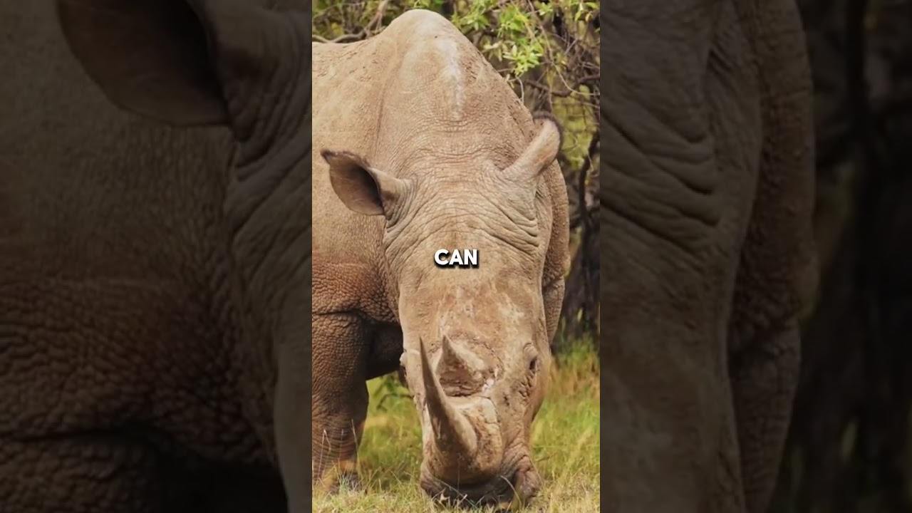 Rhino Horns Are Made of Hair 🦏💇‍♂️ 