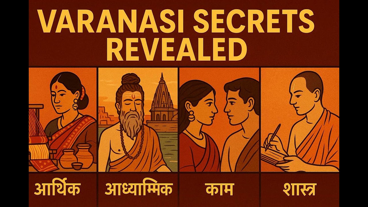 Varanasi Secrets: Economy, Spirituality, Kaam & Sastra Explained | Ancient City of Shiva