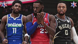 What if the 2023 NBA All-Stars Got TRADED?! (Live 2K Simulation)