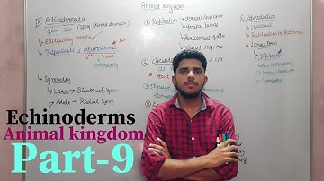 Echinodermata #csirnetjrf #csirnet #mducee2023 #lifesciences #mducee / Target MDUCEE-2023 | lec-42