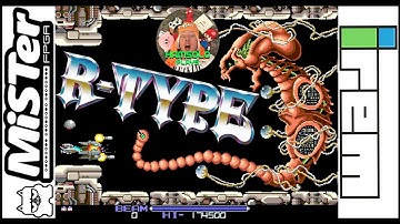 R-Type (MiSTer FPGA - IREM M72 - wickerwaka) 1440p 60fps