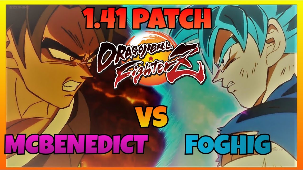 DBFZ 1.41 - MCBENEDICT vs FOGHIG games (SSJ Vegeta, S Broly, UI Goku vs Blue Goku, Z Broly, Krillin)