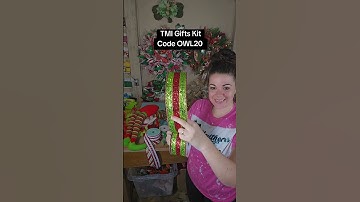New TMI Gifts Kit Use code OWL20 for 20% off #diy #crafter #wreathmaker #kit #christmas #wreath
