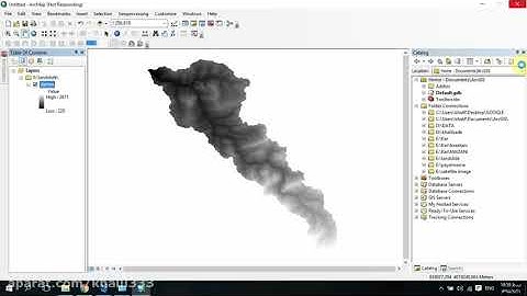 Raster domain in ArcGIS