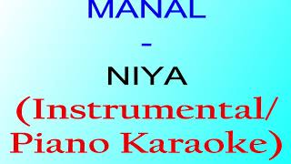 MANAL - NIYA (INSTRUMENTAL/KARAOKE PIANO) Resimi