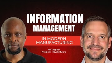 AI in Manufacturing: Information Management for Operational Data Intelligence & AI in Manufacturing