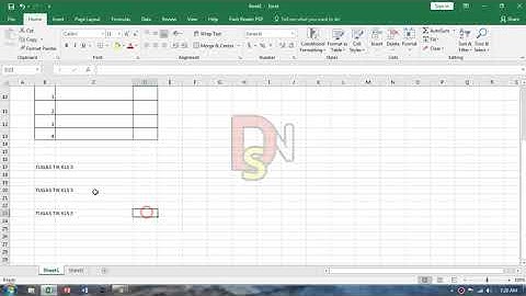 TIK KLS 5 PART 2 MENGENAL MS EXCEL MEMBUAT TABEL SEDERHANA