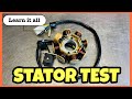 HOW TO TEST A STATOR / WHAT IS A STATOR [step by step] GY6