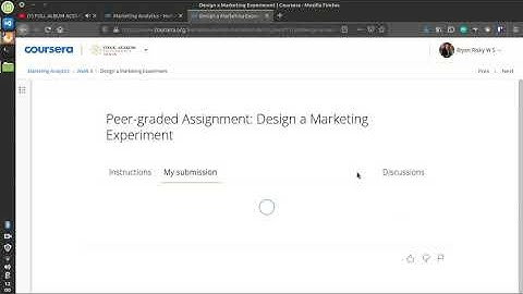 Marketing Analytics Week 4 Peer Graded