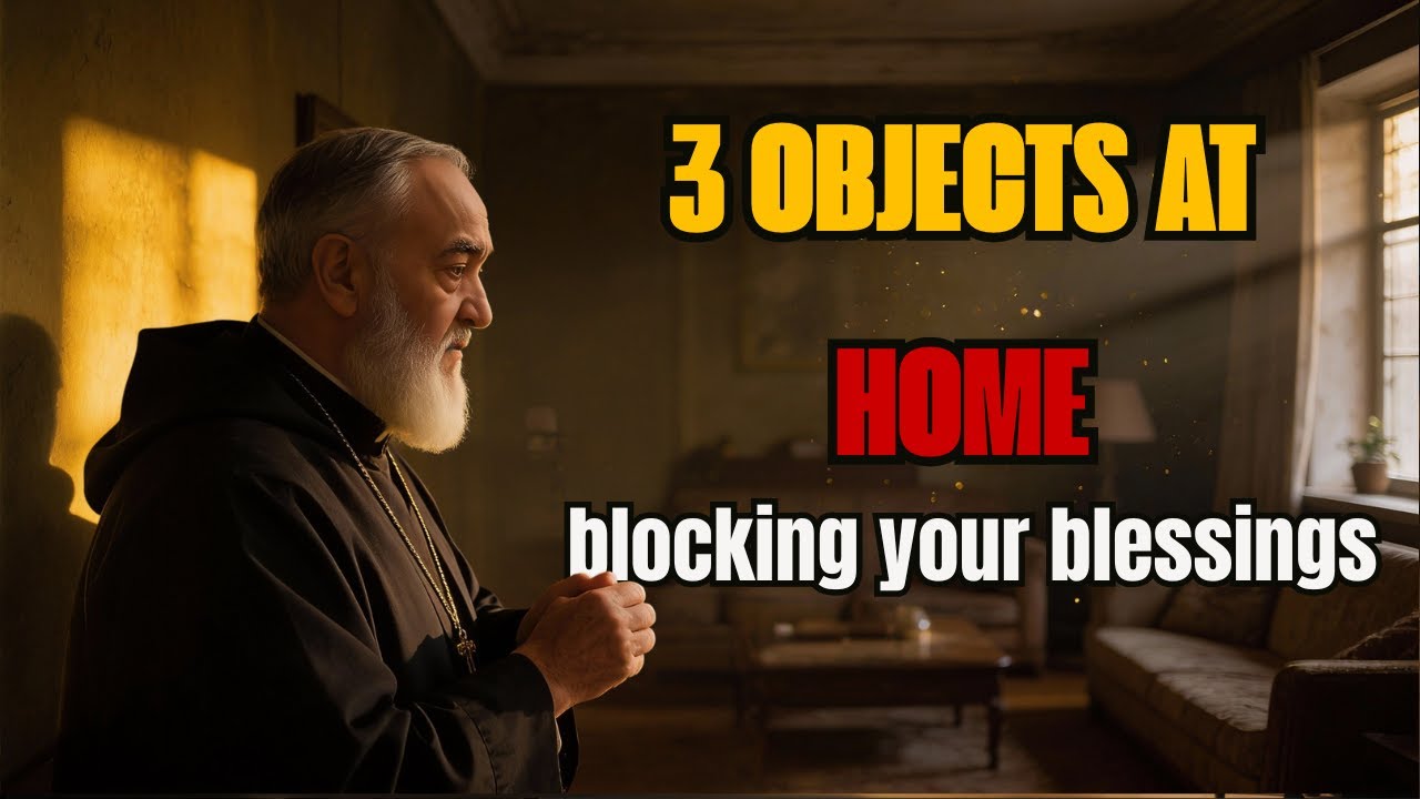 3 Objects in Your House that BLOCK Blessings — Padre Pio Revealed