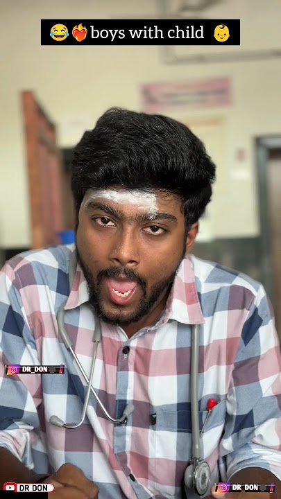 ‼️🤯Boys with child 😂 karuppu saaami vaaya ❤️‍🔥💯 #boys #trending #comedy #drdon