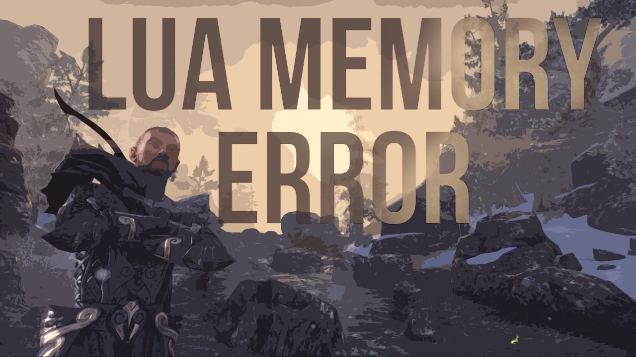 eso blue screen memory management