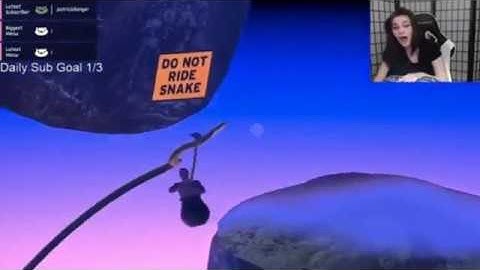 Getting Over it Do Not Ride Snake Shooting Stars Compilation