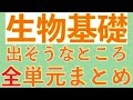 【短時間でテスト・共通テスト前の最終チェック!!】生物基礎確認事項の全まとめ〔現役塾講師解説、高校生物、生物基礎、2024年度版〕
