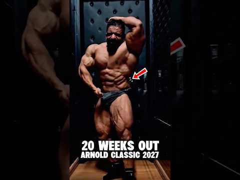 HADI CHOOPAN 20 Weeks Out ARNOLD CLASSIC 2027‼️🔥 #hadichoopan #arnoldclassic2027 #arnoldclassic