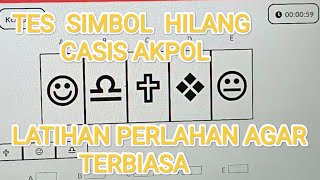 TES KECERMATAN SIMBOL HILANG // CAT SIMBOL HILANG AKPOL