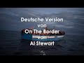 An der grenze cover von on the border von al stewart