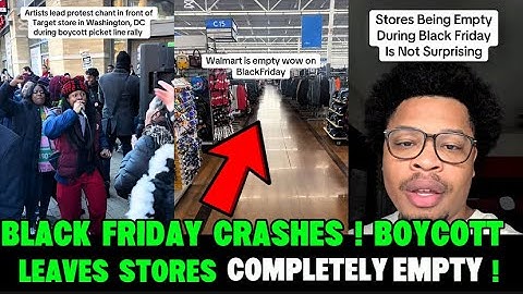 Walmart & Target Went SILENT on Black Friday — Proof the Boycott Worked !
