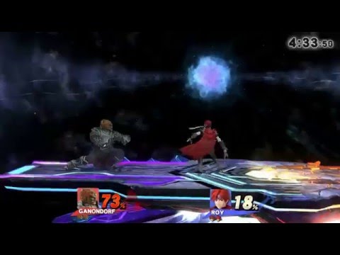 スマブラWiiU　ロイのダウン連