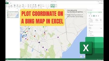 How to Plot Coordinates on a Map in Microsoft Excel