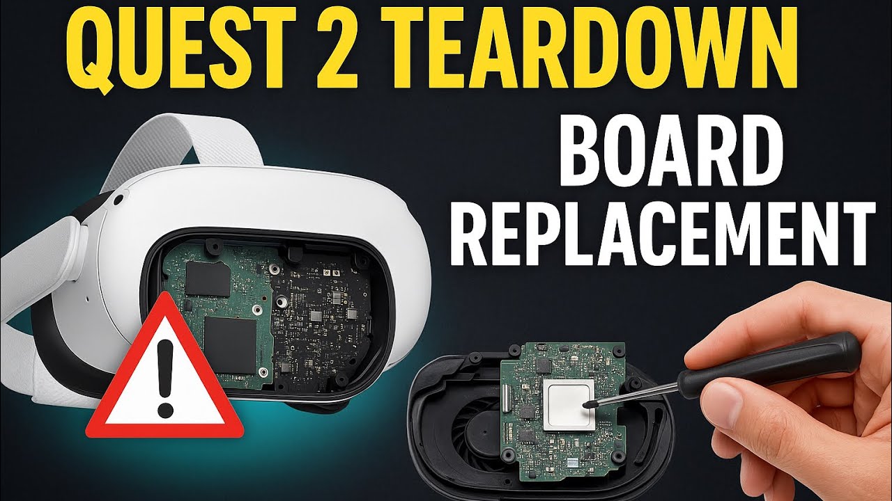 Oculus Quest 2 Motherboard Replacement & Teardown 🔧||@PJDG REPAIR HUB ...