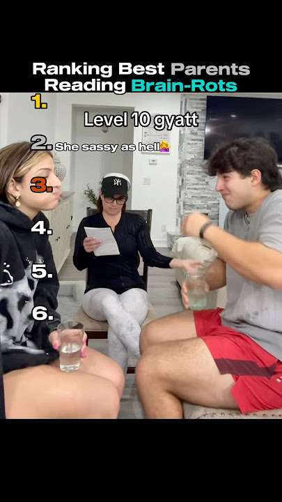 Parents Reading Brain-Rots💀 #brainrot #tiktok #parents #usa