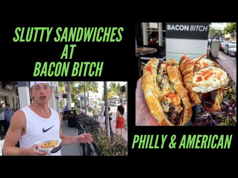 Bacon Bitch Croissant Sandwiches in Miami Beach