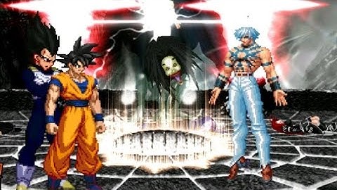 kof mugen orochi vs goku vegeta